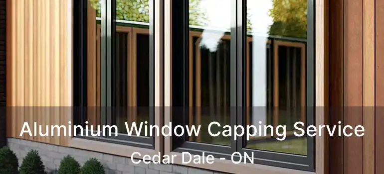  Aluminium Window Capping Service Cedar Dale - ON