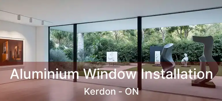  Aluminium Window Installation Kerdon - ON