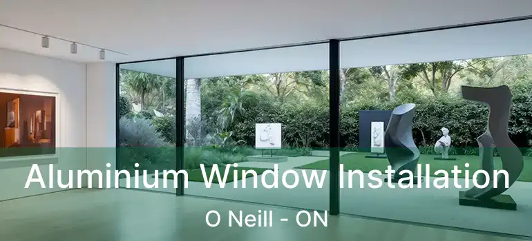  Aluminium Window Installation O Neill - ON