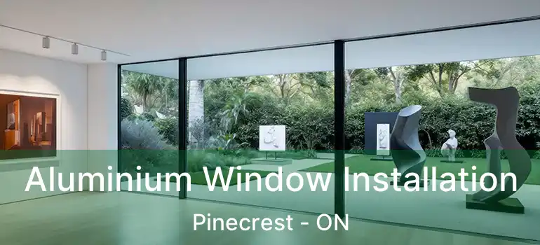  Aluminium Window Installation Pinecrest - ON