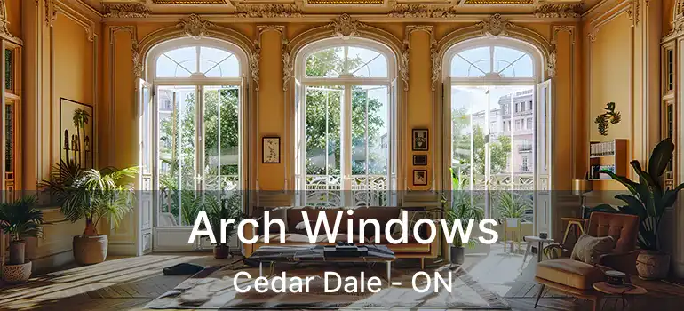  Arch Windows Cedar Dale - ON