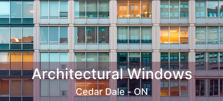  Architectural Windows Cedar Dale - ON