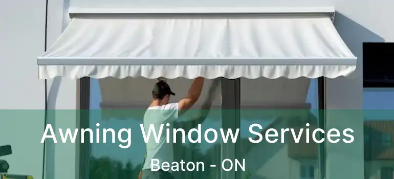  Awning Window Services Beaton - ON