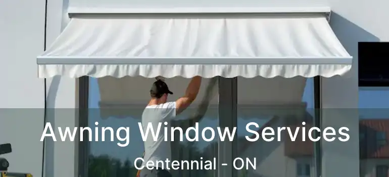  Awning Window Services Centennial - ON