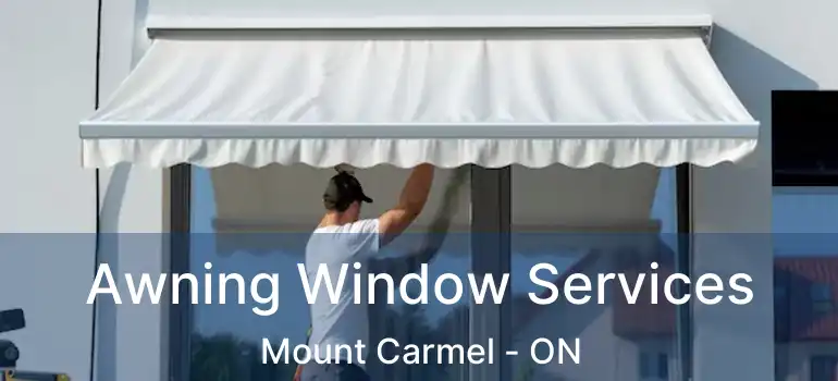  Awning Window Services Mount Carmel - ON