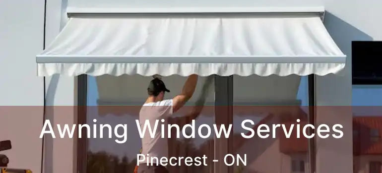  Awning Window Services Pinecrest - ON