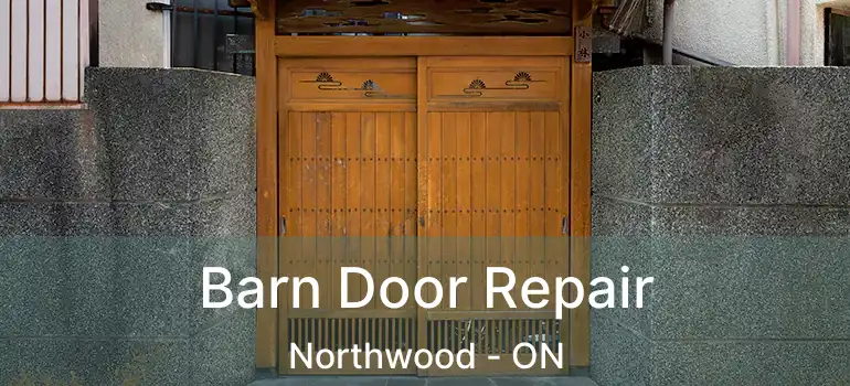  Barn Door Repair Northwood - ON