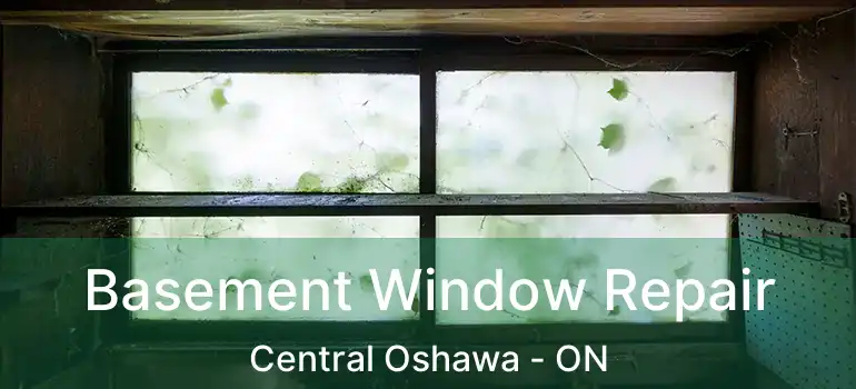  Basement Window Repair Central Oshawa - ON