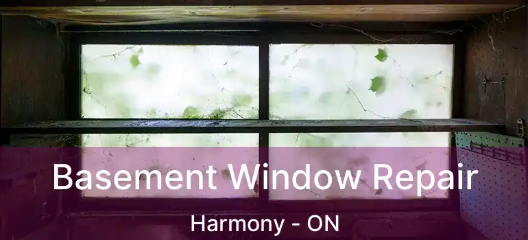  Basement Window Repair Harmony - ON