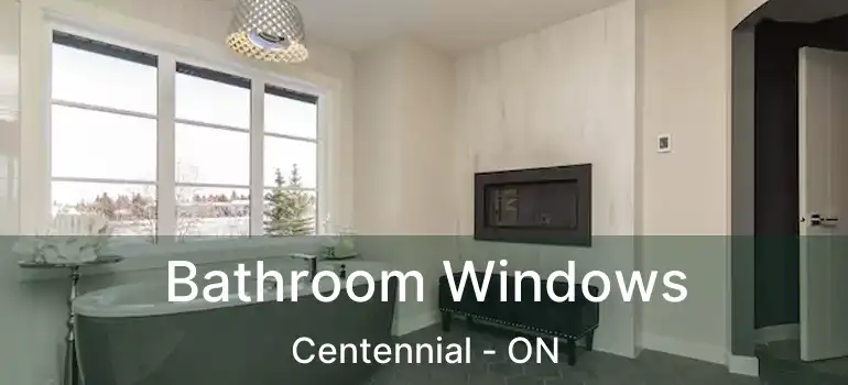  Bathroom Windows Centennial - ON