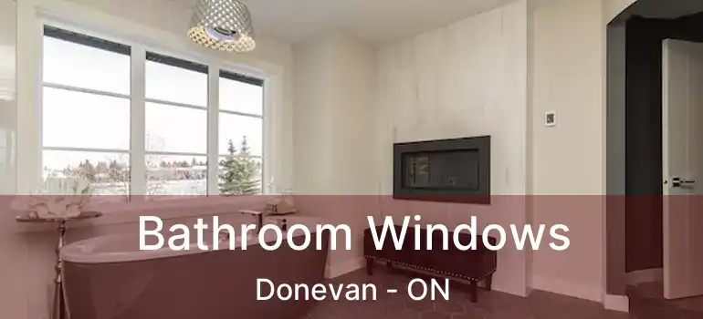  Bathroom Windows Donevan - ON