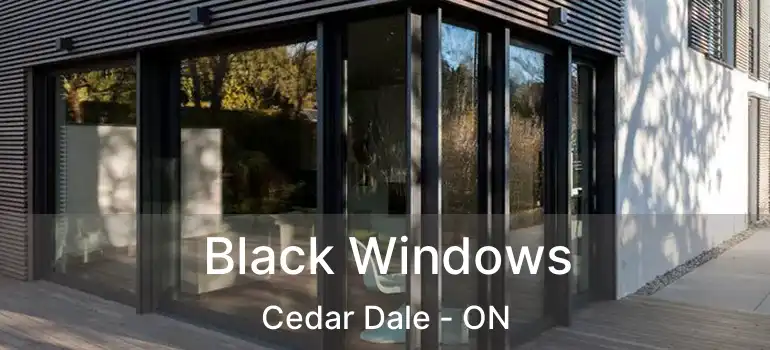  Black Windows Cedar Dale - ON