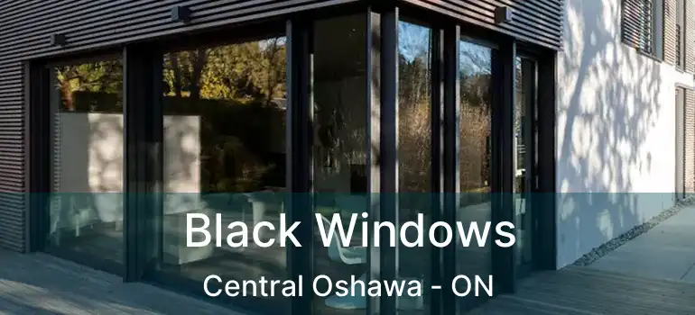  Black Windows Central Oshawa - ON