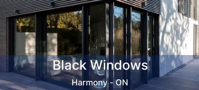  Black Windows Harmony - ON