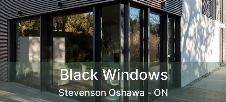  Black Windows Stevenson Oshawa - ON