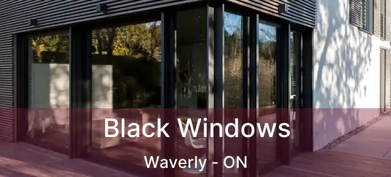  Black Windows Waverly - ON