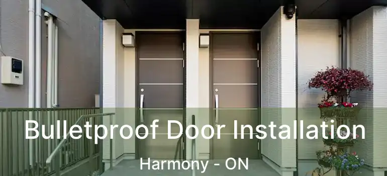  Bulletproof Door Installation Harmony - ON