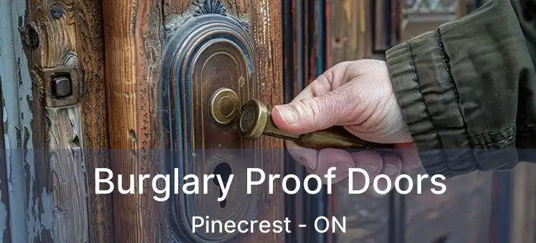  Burglary Proof Doors Pinecrest - ON