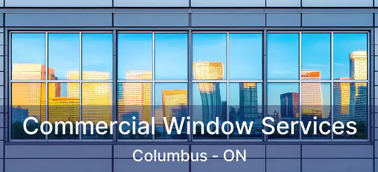  Commercial Window Services Columbus - ON