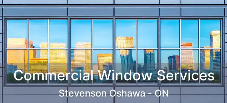  Commercial Window Services Stevenson Oshawa - ON