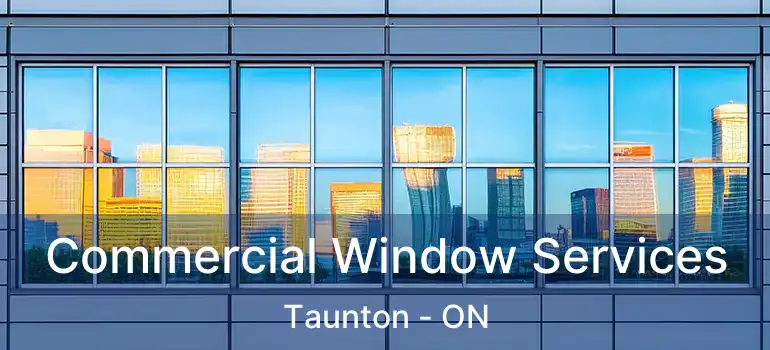  Commercial Window Services Taunton - ON