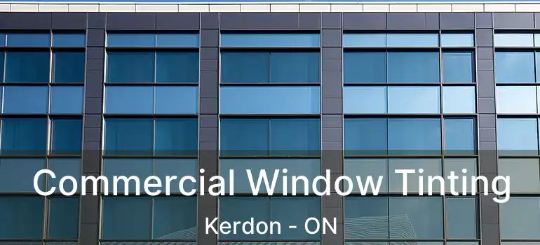  Commercial Window Tinting Kerdon - ON