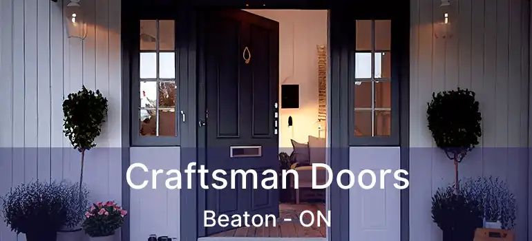  Craftsman Doors Beaton - ON