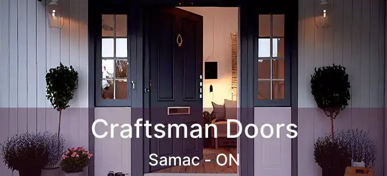  Craftsman Doors Samac - ON