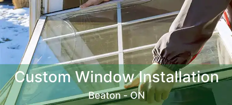  Custom Window Installation Beaton - ON