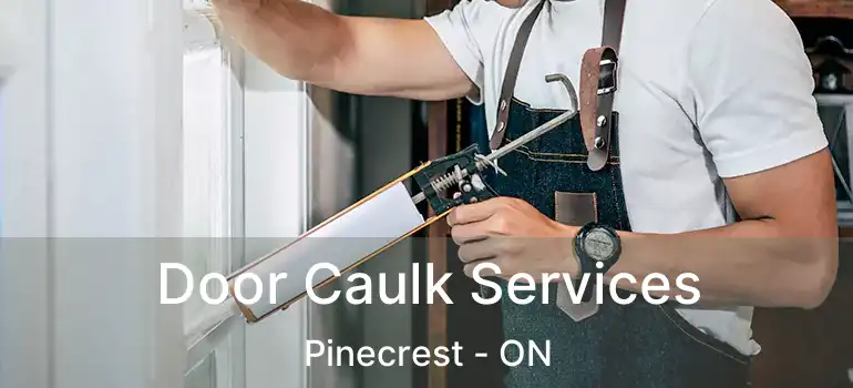  Door Caulk Services Pinecrest - ON