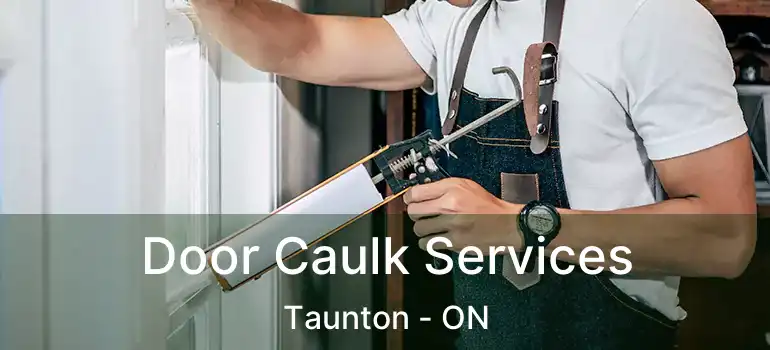  Door Caulk Services Taunton - ON