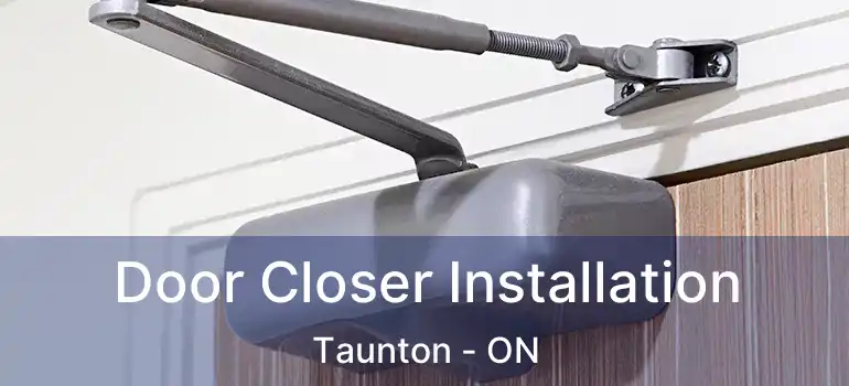  Door Closer Installation Taunton - ON