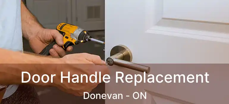  Door Handle Replacement Donevan - ON