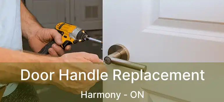  Door Handle Replacement Harmony - ON