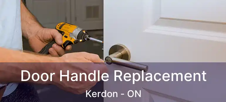  Door Handle Replacement Kerdon - ON