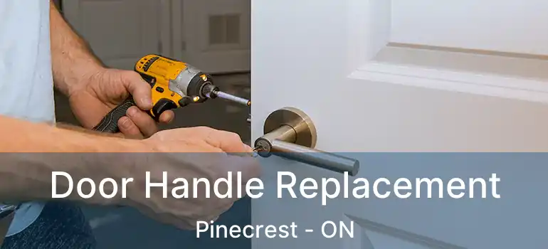  Door Handle Replacement Pinecrest - ON