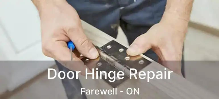  Door Hinge Repair Farewell - ON