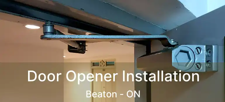  Door Opener Installation Beaton - ON