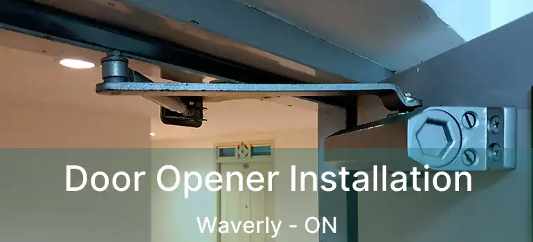  Door Opener Installation Waverly - ON