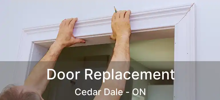  Door Replacement Cedar Dale - ON