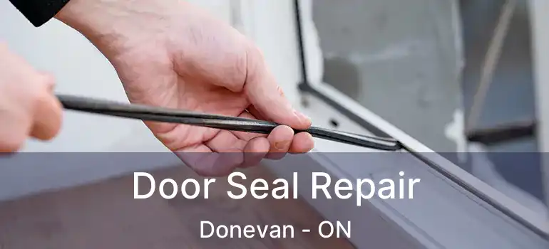  Door Seal Repair Donevan - ON