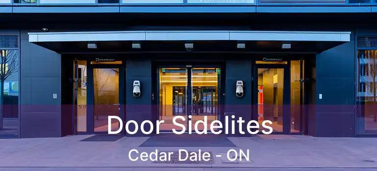  Door Sidelites Cedar Dale - ON