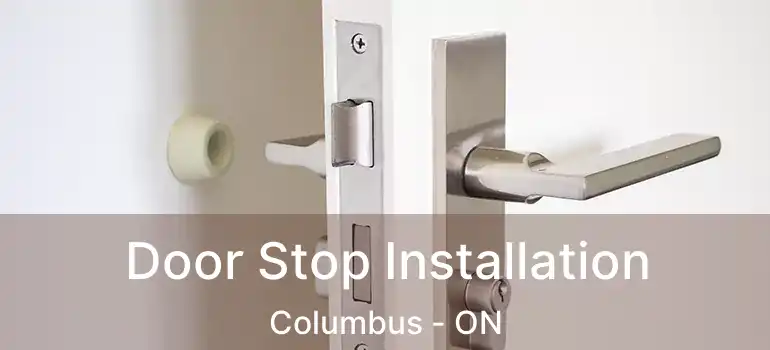  Door Stop Installation Columbus - ON