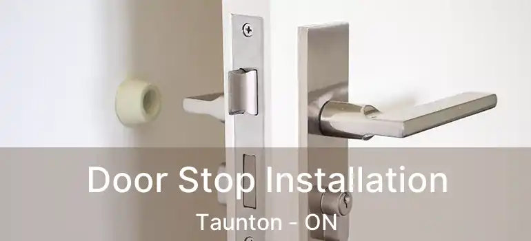  Door Stop Installation Taunton - ON