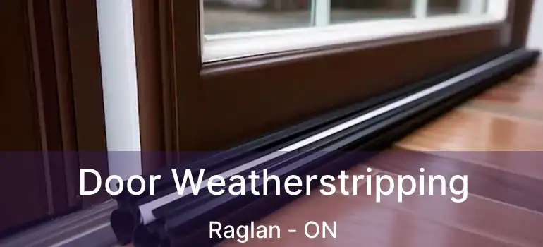  Door Weatherstripping Raglan - ON