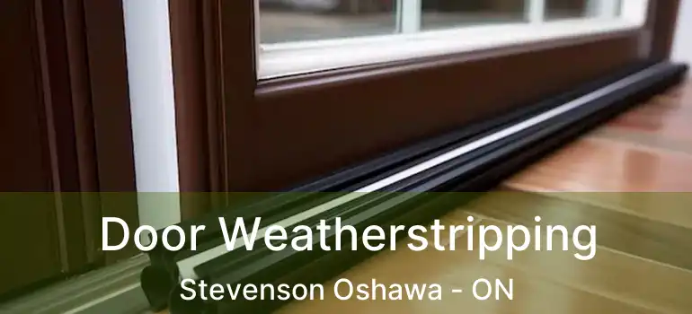  Door Weatherstripping Stevenson Oshawa - ON