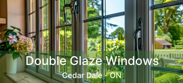  Double Glaze Windows Cedar Dale - ON