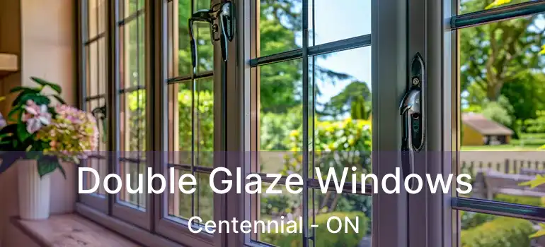  Double Glaze Windows Centennial - ON