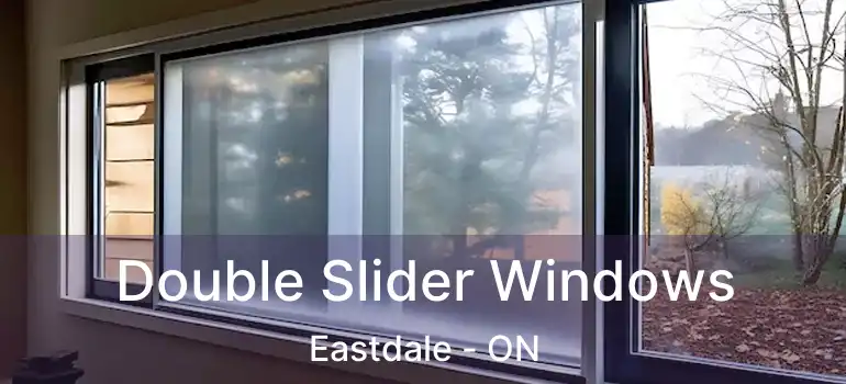  Double Slider Windows Eastdale - ON