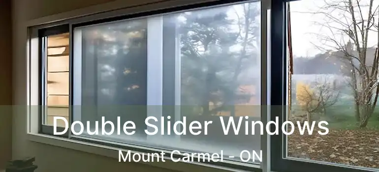  Double Slider Windows Mount Carmel - ON